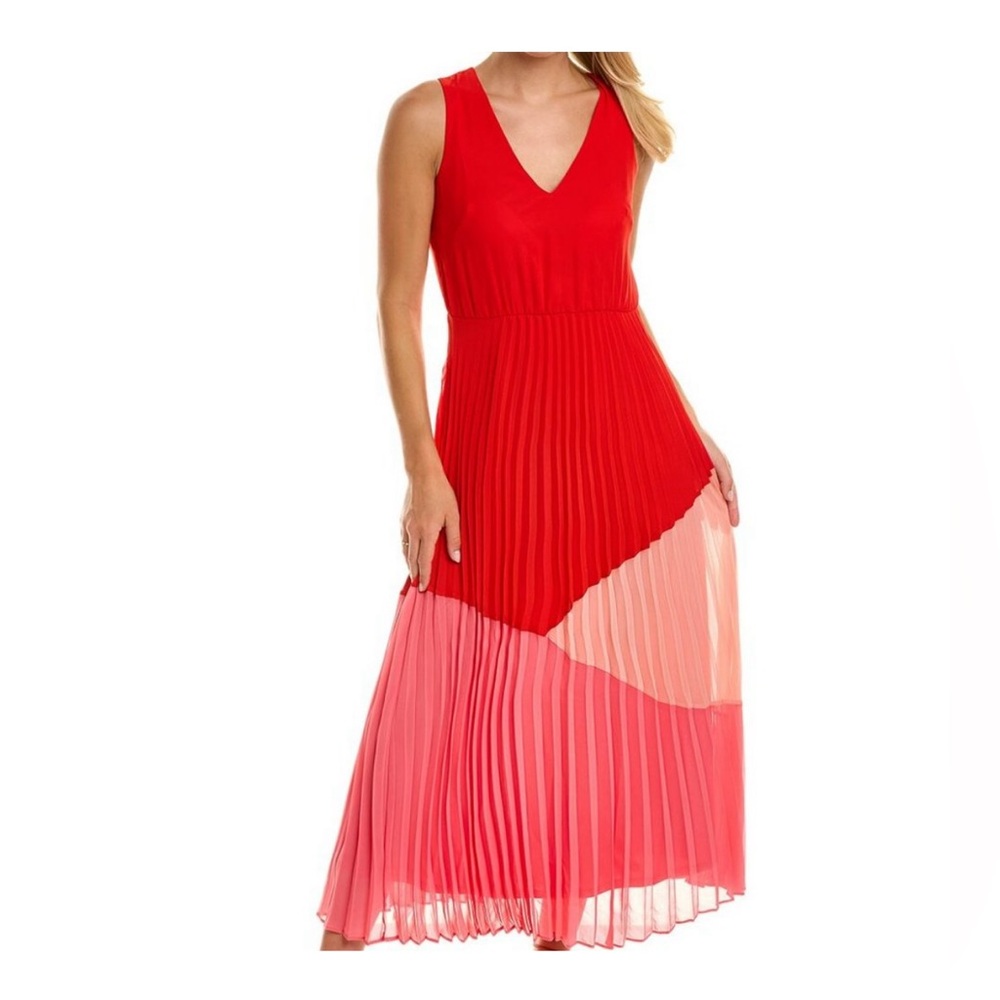 NWT Taylor Pleated Dress-Size XL
